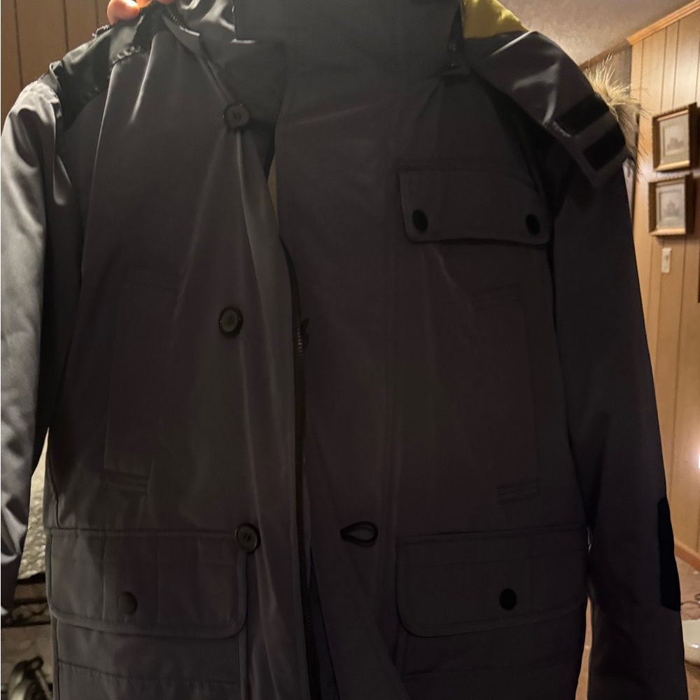 Roundtree & Yorke Black Puffer Jacket